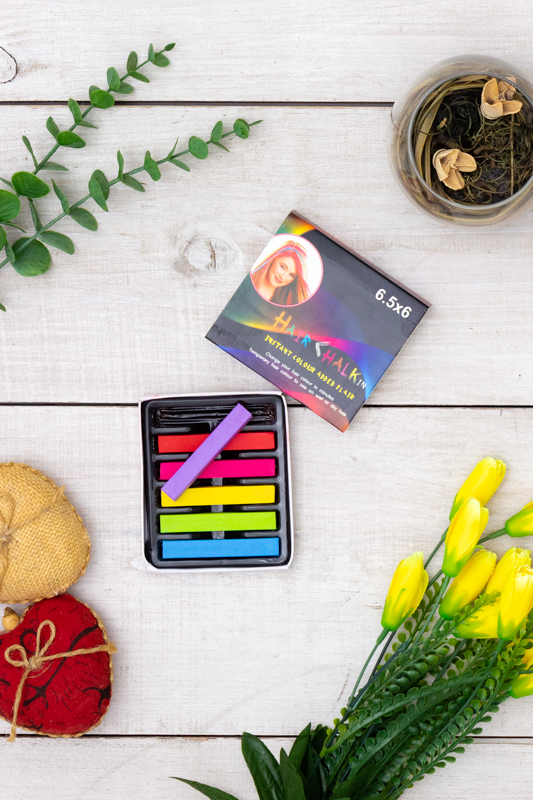 Крейда (пастель) для волосся (6 кольорів)