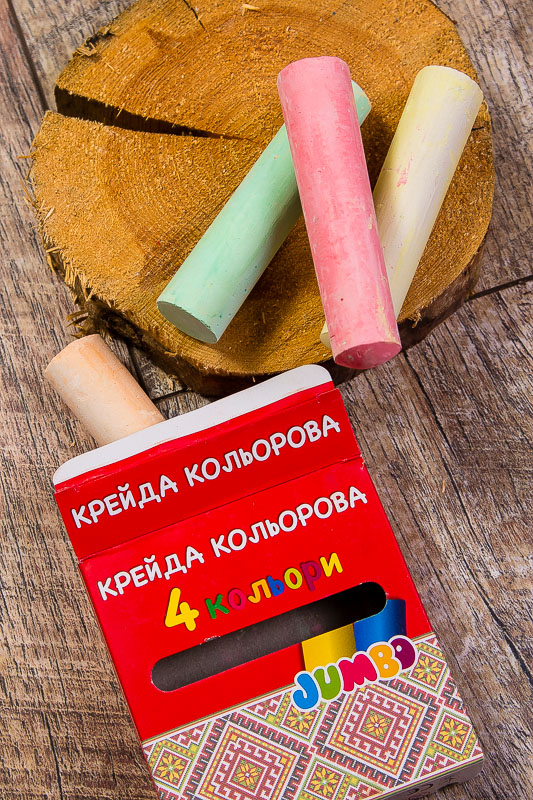 Мелки 4 цвета