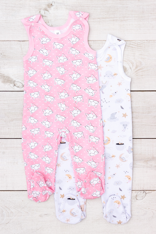 Повзуни ясельні для дівчинки "Вушка"