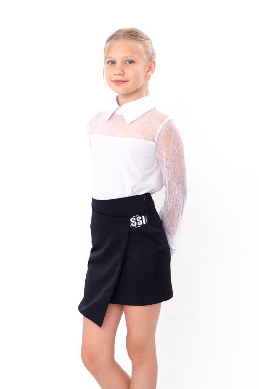 Спідниця шкільна з запахом (з дефектом)