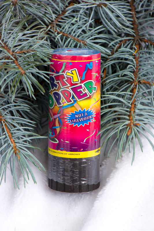 Хлопушка "Новий рік" 11,5 см.