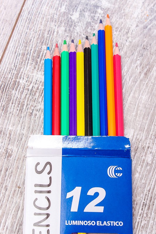 Набор цветных карандашей 12 цветов "LUMINOSO"